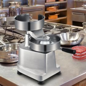 Commercial Burger Patty Maker, 150mm/6inch Hamburger Beef Patty Maker, Heavy Duty Food-Grade Stainless Steel Bowl Burger Press Machine, Kitchen Meat F
