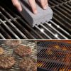 3pcs Ecological Grill Griddle Cleaning Brick Block; De-Scaling Cleaning Stone; For Removing Stains BBQ Racks Flat Top Cookers; Household Cleaning Pot