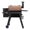Wood Pellet Grill Smoker Outdoor Electric BBQ Grills 575 Sq.in Cook Area