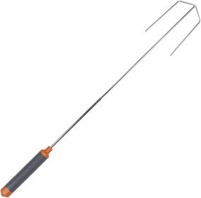 Safety Marshmallow Roasting Stick â€“ Automatic Rotating & Heat-Resistant | Hands-Free Roaster for Perfect Campfire S'mores & Hot Dogs