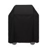 Black Grill Cover 30 inch Gas Grill Cover Waterproof UV Resistant BBQ Grill Cover Fits Most Brands of Grills