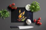 NEW Crawfish Boiling Pot Glass Cutting Board Decorative Tempered Glass Kitchen Cutting and Serving Board Large Size Chopping Board