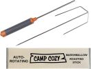 Safety Marshmallow Roasting Stick â€“ Automatic Rotating & Heat-Resistant | Hands-Free Roaster for Perfect Campfire S'mores & Hot Dogs