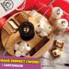 Marshmallow Roasting Sticks Set of 5 -Telescoping Long Smores Sticks for Fire Pit, Hot Dog Sticks for Campfire Grill Bonfire Party Supplies