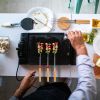 10 Pcs Marshmallow Roasting Sticks for Fire Pit Long 32Inch, Smores Sticks Skewers, Smores Kit for Fire Pit