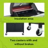 Propane Grill 4 Burner Barbecue Grill Stainless Steel Gas Grill with Side Burner, 46,500 BTU Outdoor Cooking, Patio, Garden Barbecue Grill
