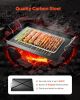 VEVOR Carbon Steel Griddle, 24x16 inch Universal Flat Top Rectangular Plate, Gas Grill Griddle for BBQ Grill, Teppanyaki