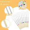 10 Pack Smores Sticks, 32 Inch Marshmallow Roasting Sticks for Fire Pit, Extendable Roasting Skewers with Bag, Hot Dog Fork