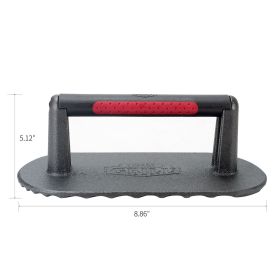 Heavy Duty Cast Iron Griddle Press