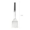 Stainless Steel Grill Spatula, Black Gray