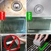 3pcs Ecological Grill Griddle Cleaning Brick Block, De-Scaling Cleaning Stone, For Removing Stains BBQ Racks Flat Top Cookers
