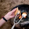 Marshmallow Roasting Sticks 12 Colors Extra Long 45'' Stainless Telescoping Hot Dog Smores Skewers Kids Safe Barbecue Forks for Campfire